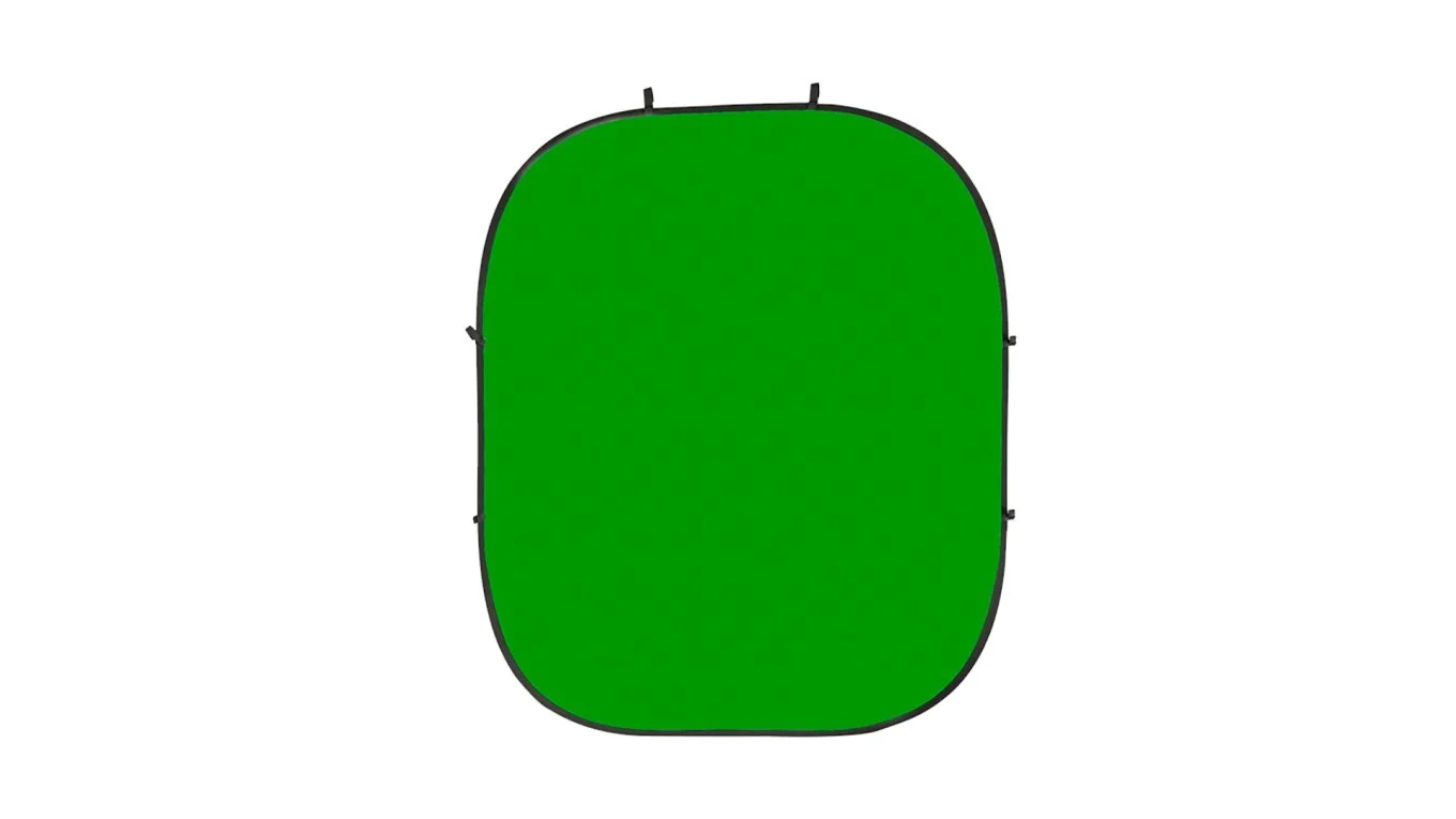Fondale verde pieghevole 2x2.4m