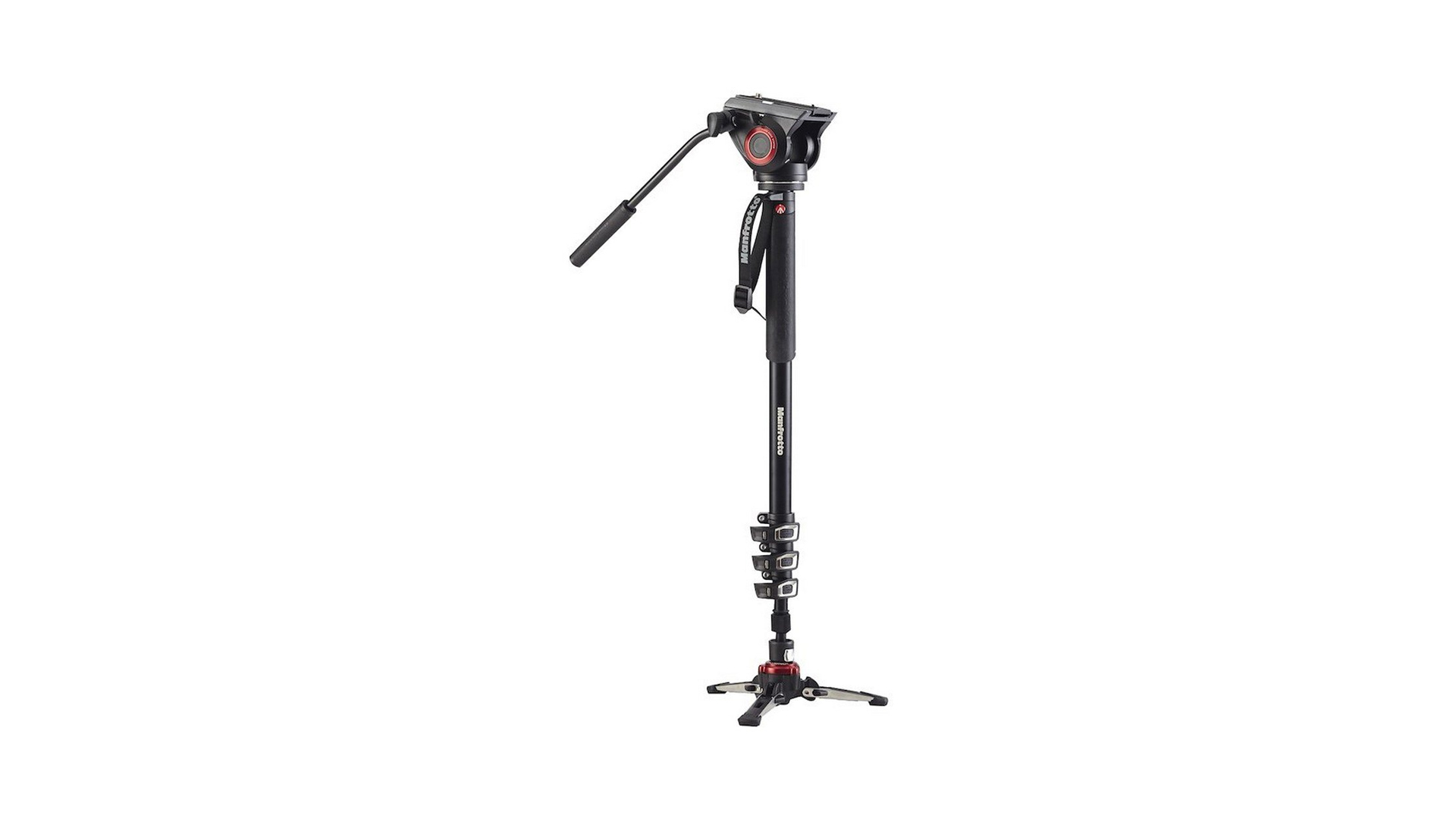 Monopod, Manfrotto XPRO+, lightweight camera support, Fluid head system, HD502, Manfrotto HD502 monopod rental in Milan