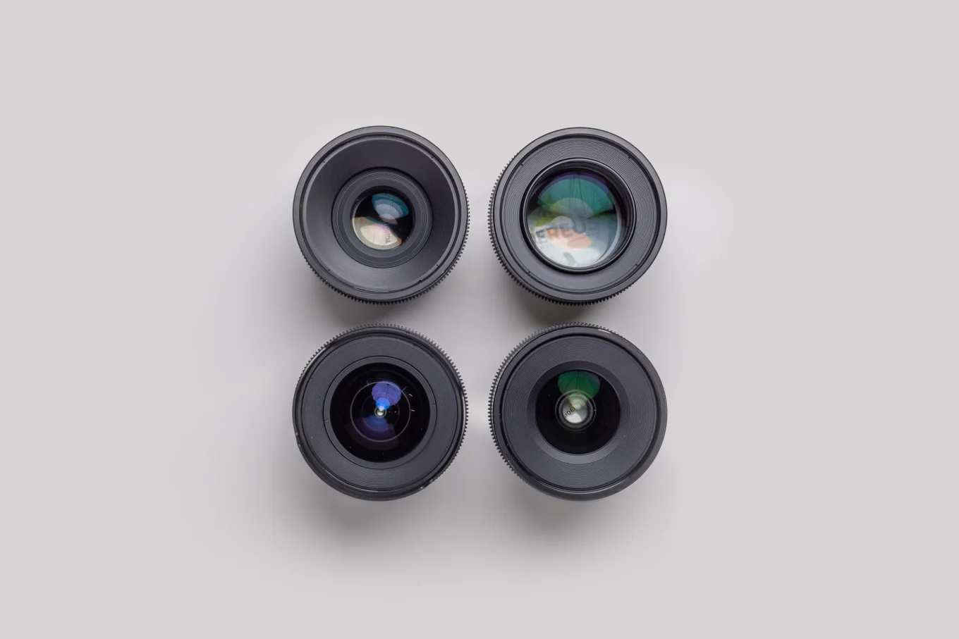 4 CN-E lenses for rent in Milan