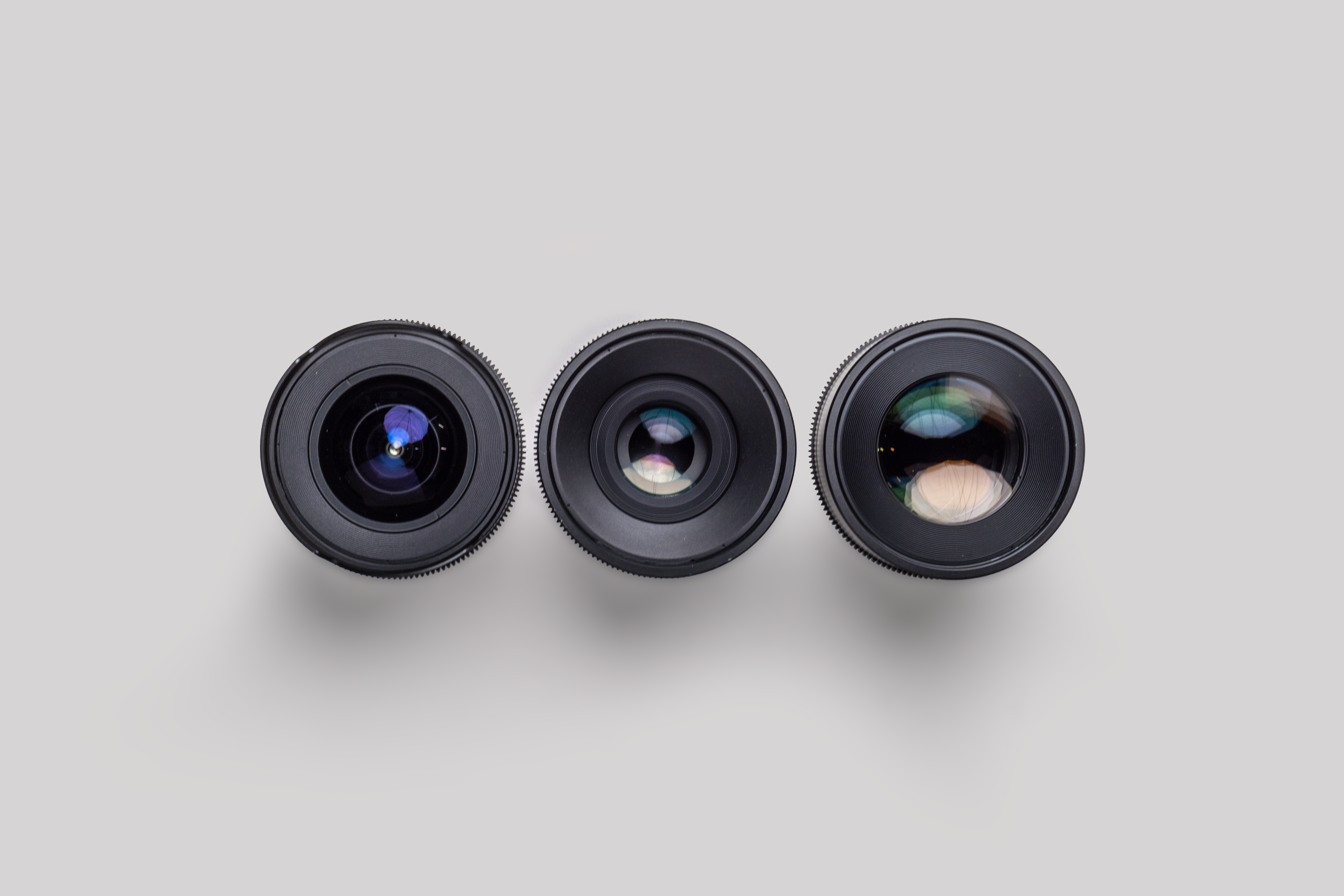 CN-E 3-lens kit for rent in Milan