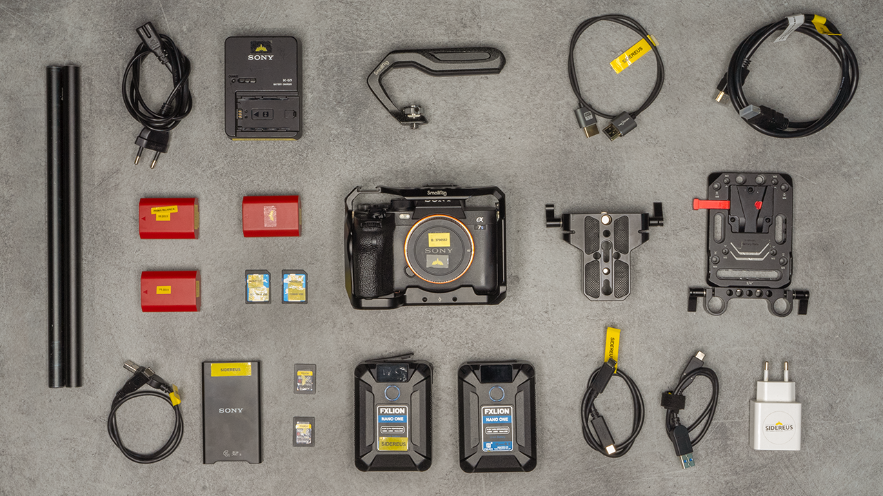 Sony FX3 production kit, sony a7s3 production, sony a7sIII production, sony production rental milano, Sony FX3 Production Kit for rent, Sony a7S III Production Kit for rent in Milan