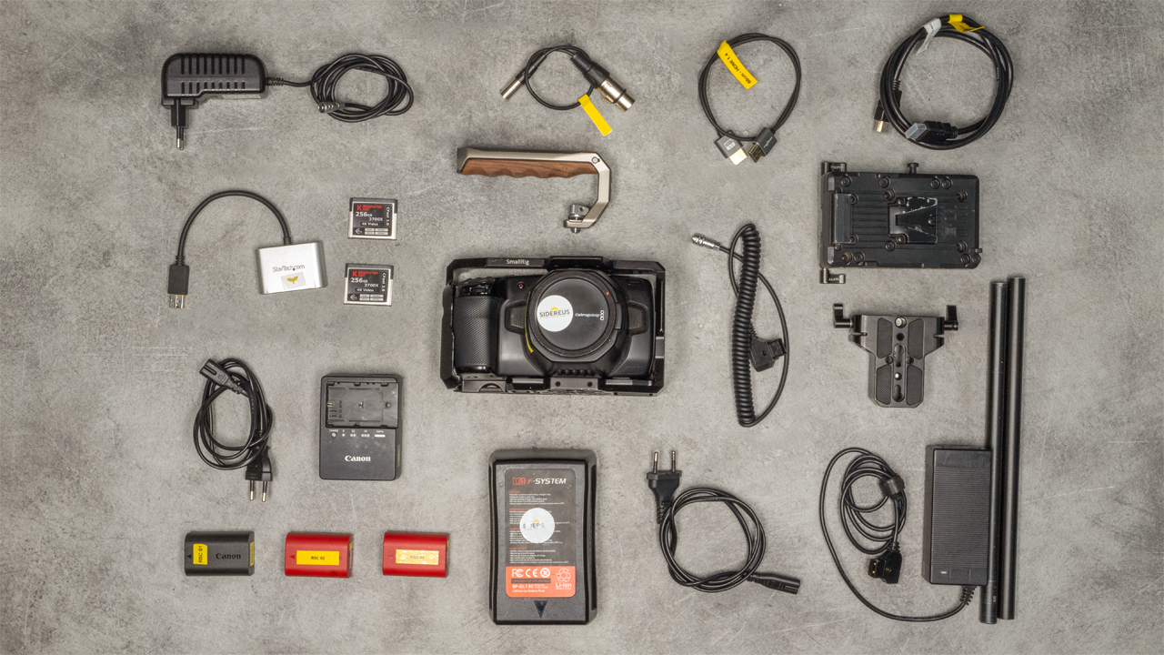 Blackmagic Pocket Cinema Camera 6K for rent, Blackmagic Pocket Cinema Camera 6K Production Kit for rent, Blackmagic Pocket Cinema Camera 6K Production Kit for rent in milan, bmpcc 6k production rental milan