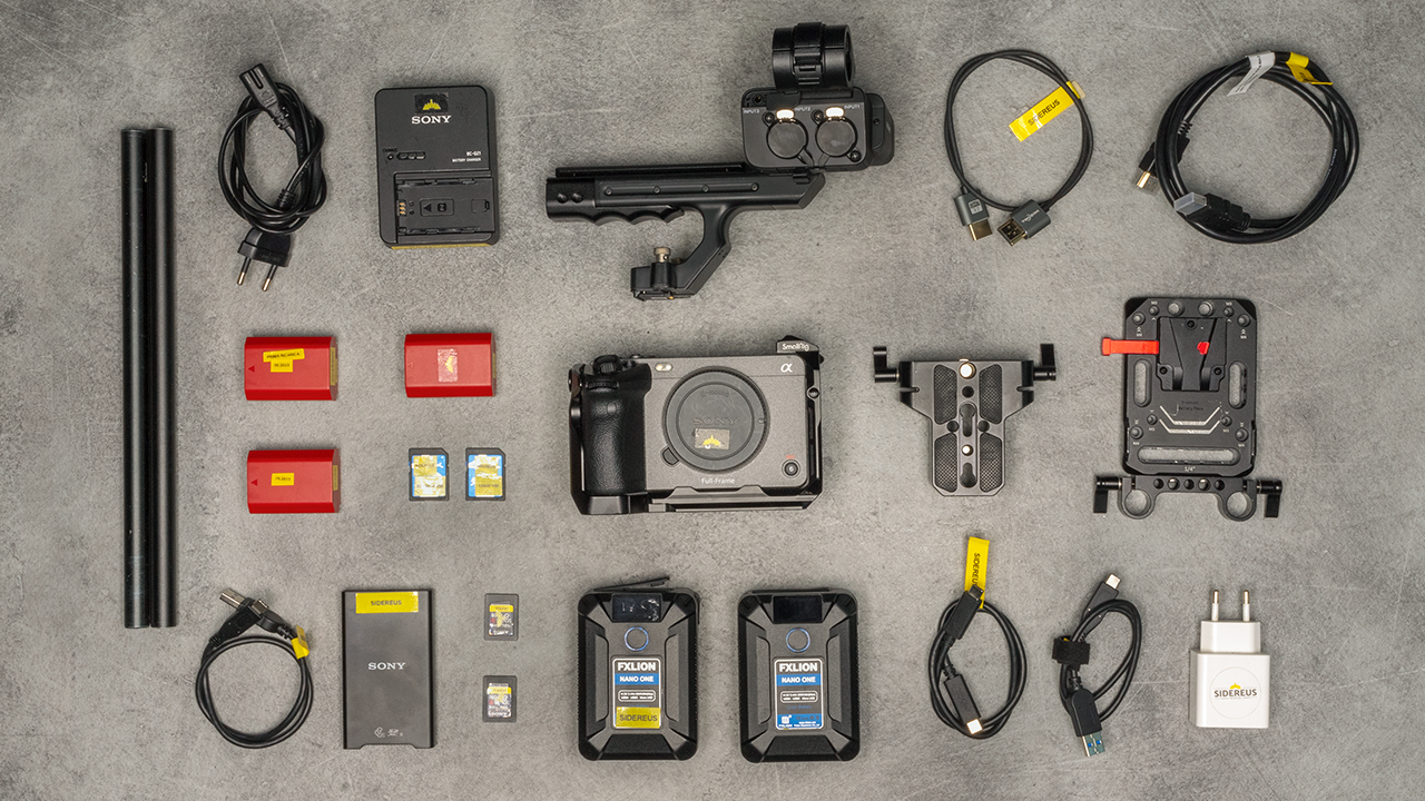 Sony FX3 Production Kit a noleggio, Sony FX3 Production Kit rental milan