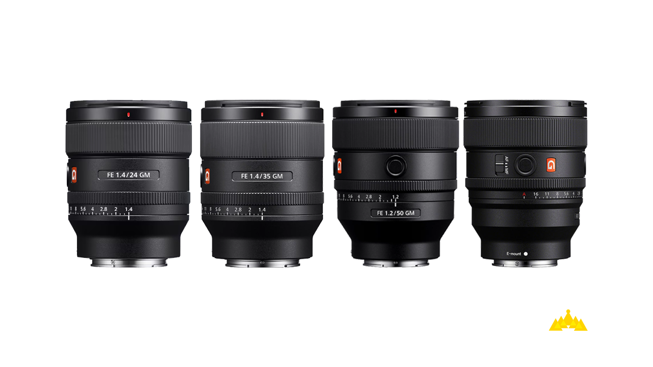 Kit di 4 Lenti Sony FE Prime a noleggio