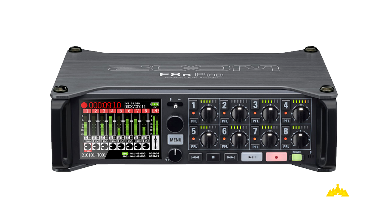 Zoon F8n Pro a noleggio a milano, Zoon F8n Pro in affitto a milano, Zoon F8n Pro rental in milan, Zoon F8n Pro hire in milan, audio recorder 10 tracks